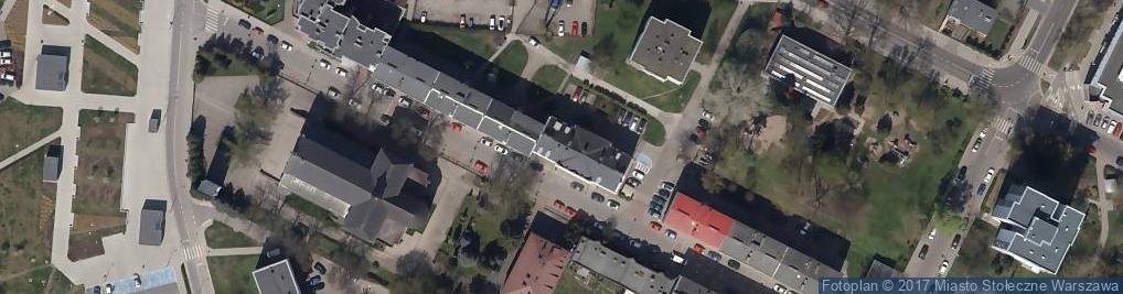 Zdjęcie satelitarne Tykocińska ul.