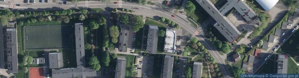 Zdjęcie satelitarne Tysiąclecia ul.