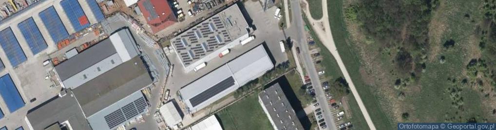 Zdjęcie satelitarne Tyska ul.