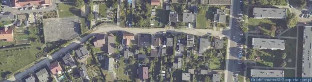 Zdjęcie satelitarne Tylna ul.