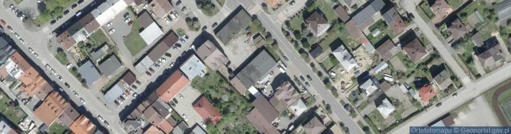 Zdjęcie satelitarne Tysiąclecia ul.