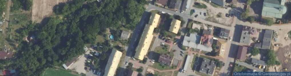 Zdjęcie satelitarne Tylna ul.