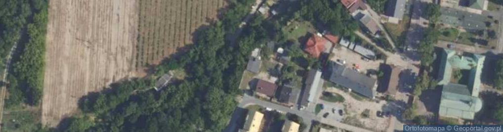 Zdjęcie satelitarne Tylna ul.