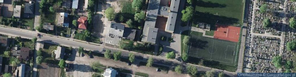 Zdjęcie satelitarne Tysiąclecia ul.