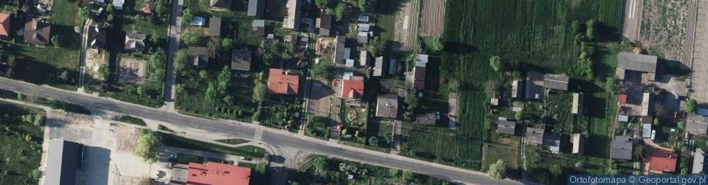 Zdjęcie satelitarne Tysiąclecia ul.