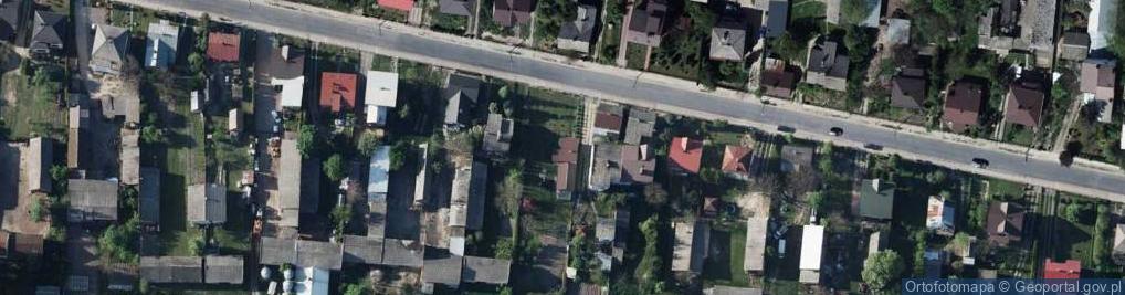 Zdjęcie satelitarne Tysiąclecia ul.