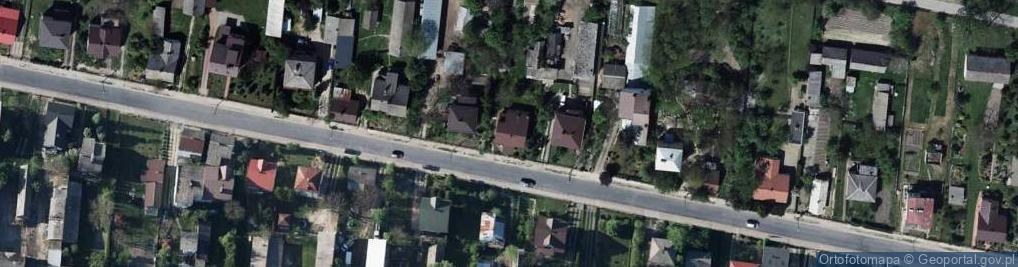 Zdjęcie satelitarne Tysiąclecia ul.
