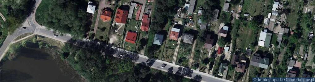 Zdjęcie satelitarne Tysiąclecia ul.