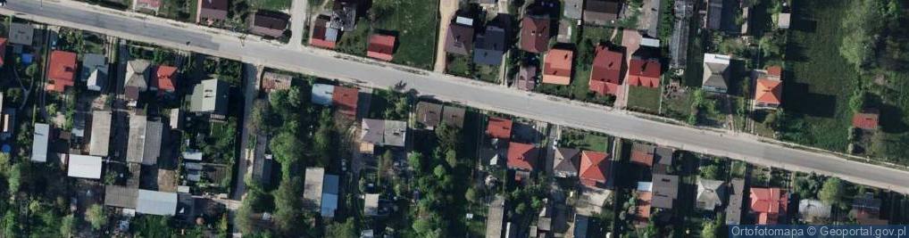 Zdjęcie satelitarne Tysiąclecia ul.