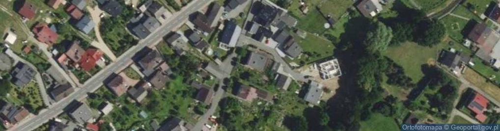 Zdjęcie satelitarne Uboczna ul.