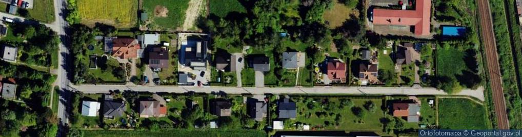 Zdjęcie satelitarne Uczniowska ul.