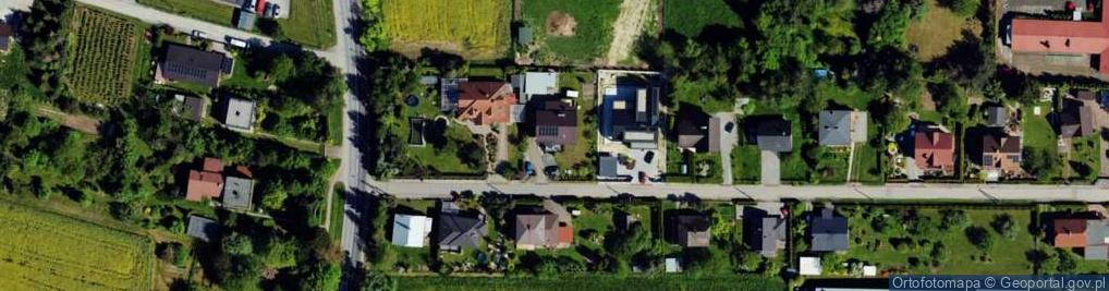 Zdjęcie satelitarne Uczniowska ul.
