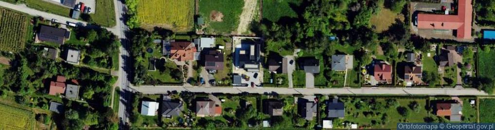 Zdjęcie satelitarne Uczniowska ul.