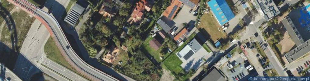Zdjęcie satelitarne Uczniowska ul.