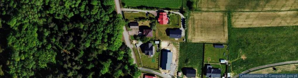 Zdjęcie satelitarne Uchylany ul.