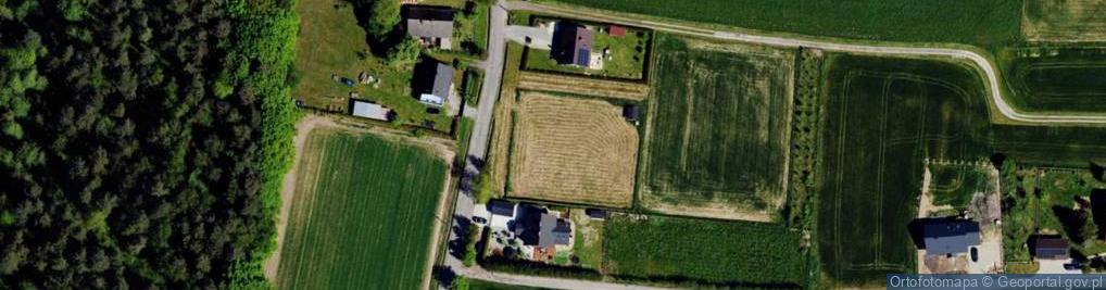 Zdjęcie satelitarne Uchylany ul.