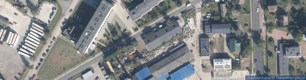 Zdjęcie satelitarne Uczniowska ul.