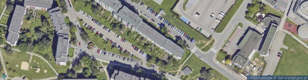 Zdjęcie satelitarne Uczniowska ul.