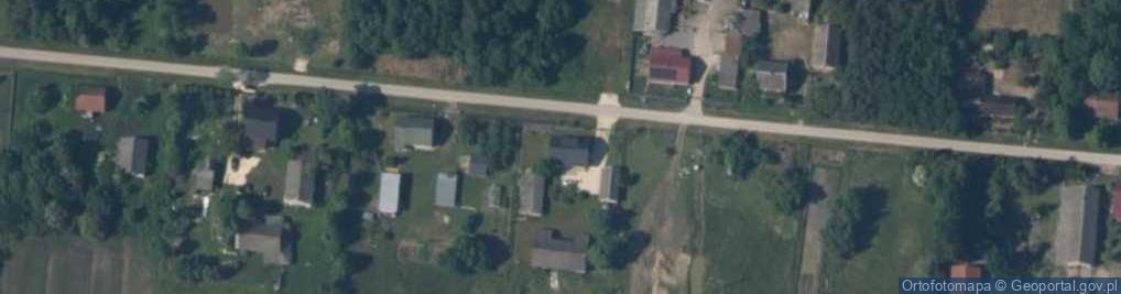 Zdjęcie satelitarne Ucisków ul.