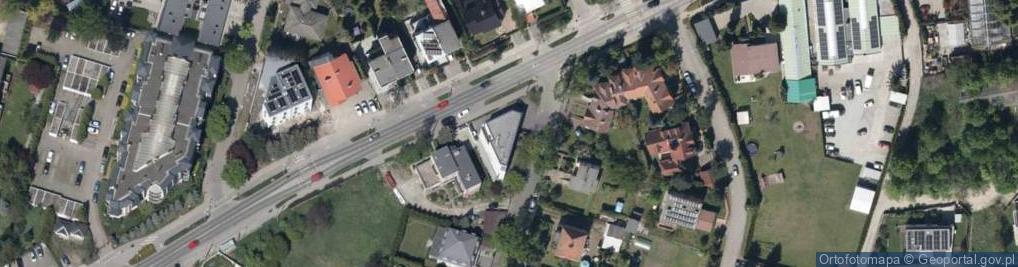 Zdjęcie satelitarne Uczniowska ul.