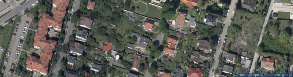 Zdjęcie satelitarne Uczniowska ul.