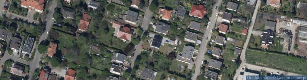 Zdjęcie satelitarne Uczniowska ul.