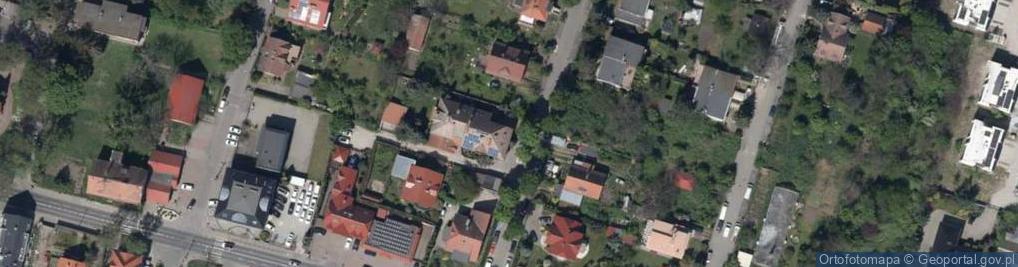 Zdjęcie satelitarne Uczniowska ul.
