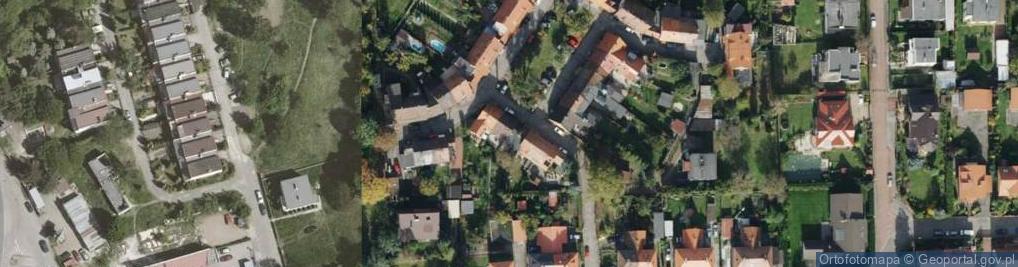 Zdjęcie satelitarne Uchodźców ul.