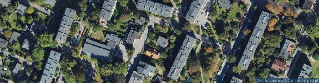 Zdjęcie satelitarne Udziałowa ul.