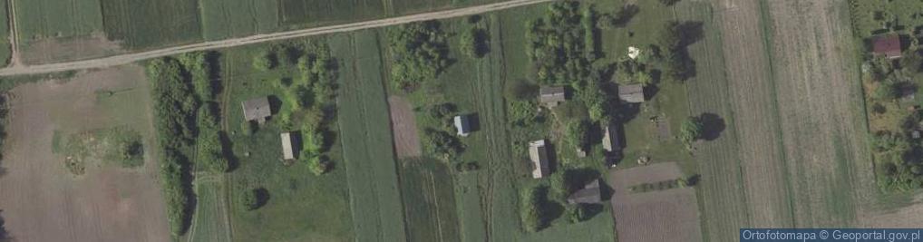 Zdjęcie satelitarne Udrycze-Koniec ul.