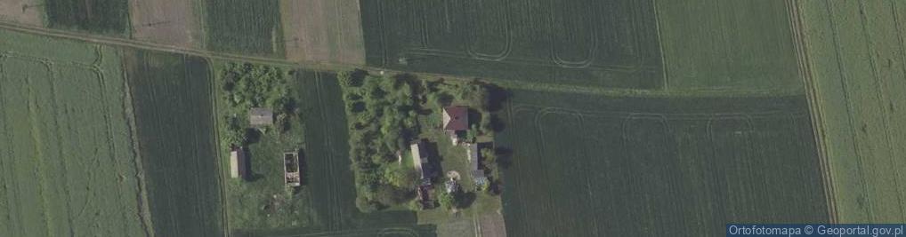 Zdjęcie satelitarne Udrycze-Koniec ul.