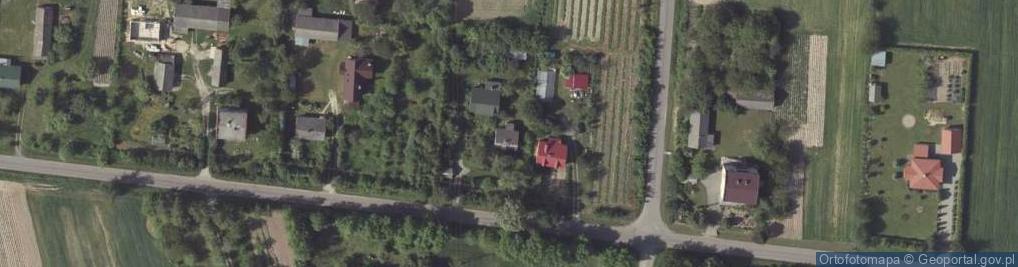 Zdjęcie satelitarne Udrycze-Koniec ul.