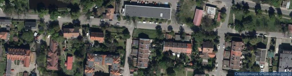 Zdjęcie satelitarne Udzieli Seweryna ul.