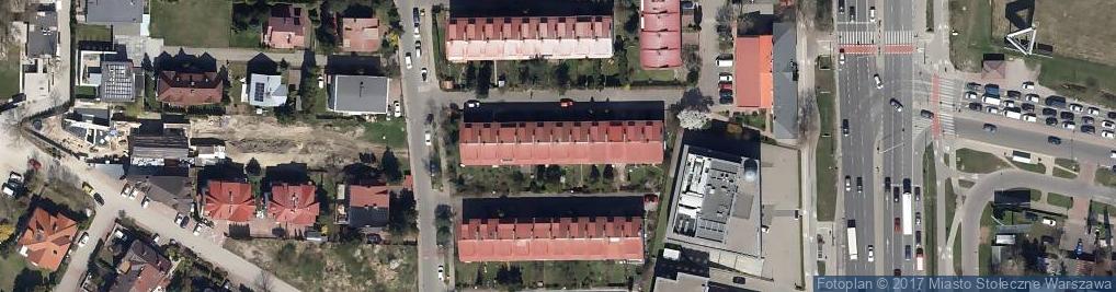 Zdjęcie satelitarne Uhrocie ul.