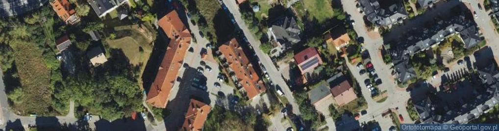 Zdjęcie satelitarne Ujeścisko ul.