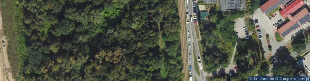 Zdjęcie satelitarne Ujastek ul.