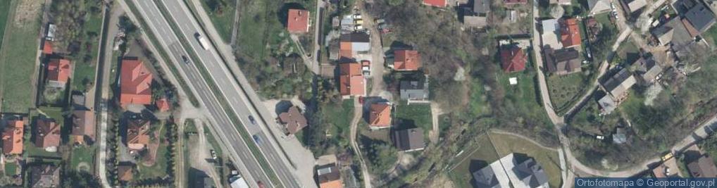 Zdjęcie satelitarne Ujejskiego Kornela ul.