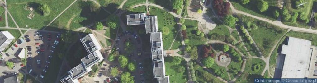 Zdjęcie satelitarne Ujejskiego Kornela ul.