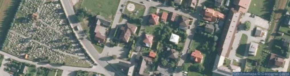 Zdjęcie satelitarne Ujanowice ul.