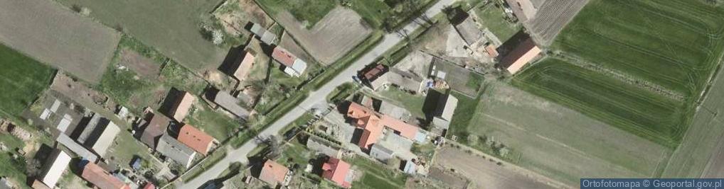 Zdjęcie satelitarne Ujeździec Mały ul.