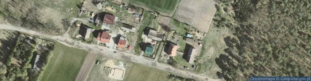 Zdjęcie satelitarne Ujeździec Mały ul.