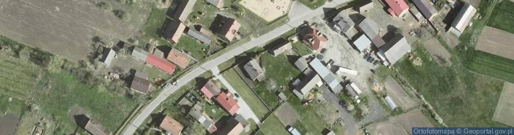 Zdjęcie satelitarne Ujeździec Mały ul.