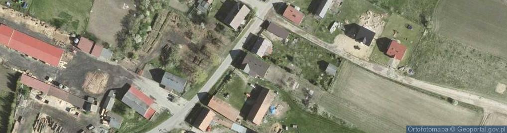 Zdjęcie satelitarne Ujeździec Mały ul.