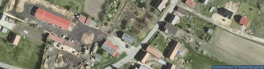 Zdjęcie satelitarne Ujeździec Mały ul.