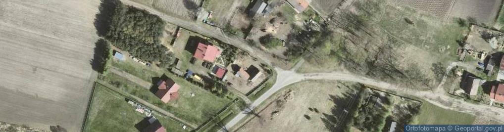 Zdjęcie satelitarne Ujeździec Mały ul.