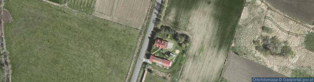 Zdjęcie satelitarne Ujeździec Mały ul.