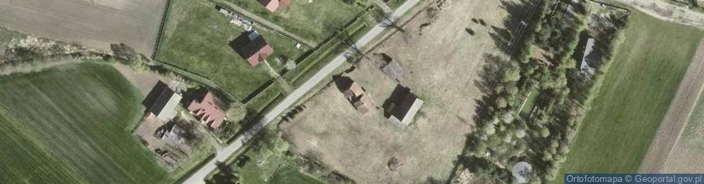 Zdjęcie satelitarne Ujeździec Mały ul.