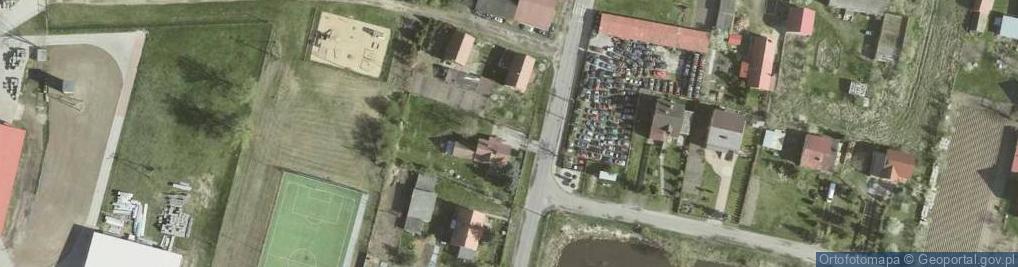Zdjęcie satelitarne Ujeździec Wielki ul.