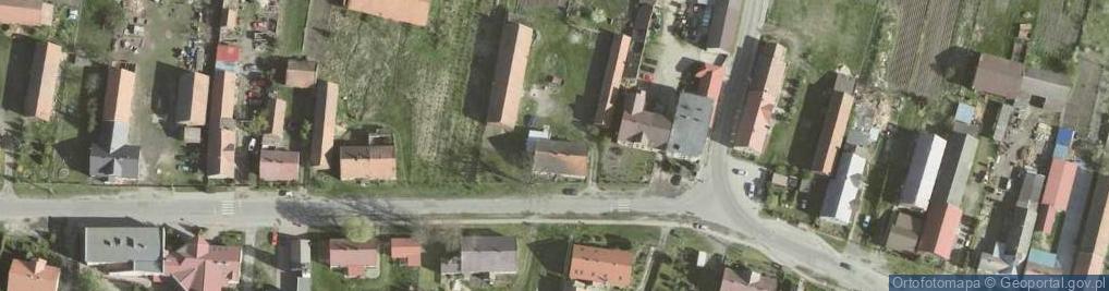 Zdjęcie satelitarne Ujeździec Wielki ul.