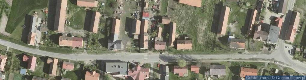 Zdjęcie satelitarne Ujeździec Wielki ul.